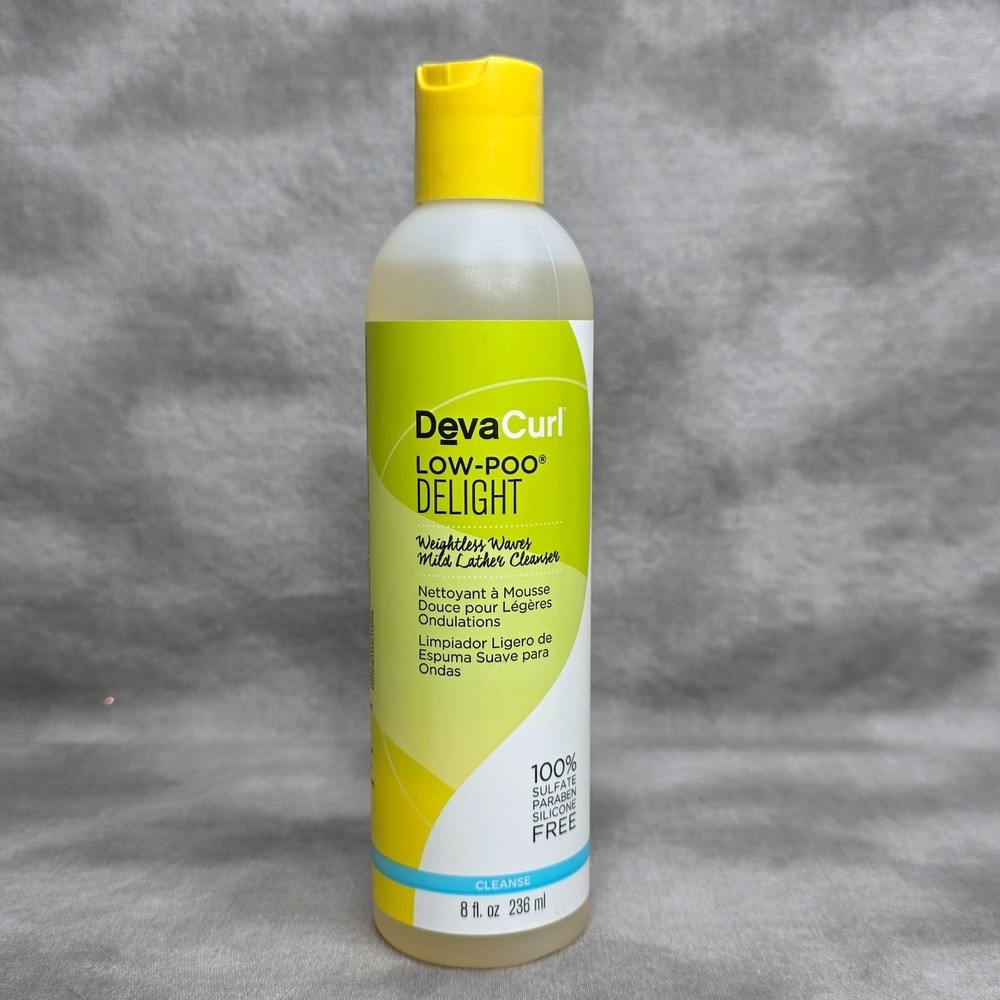 Deva Curl Low-Poo Delight Mild Lather Cleanser Shampoo 8 fl oz